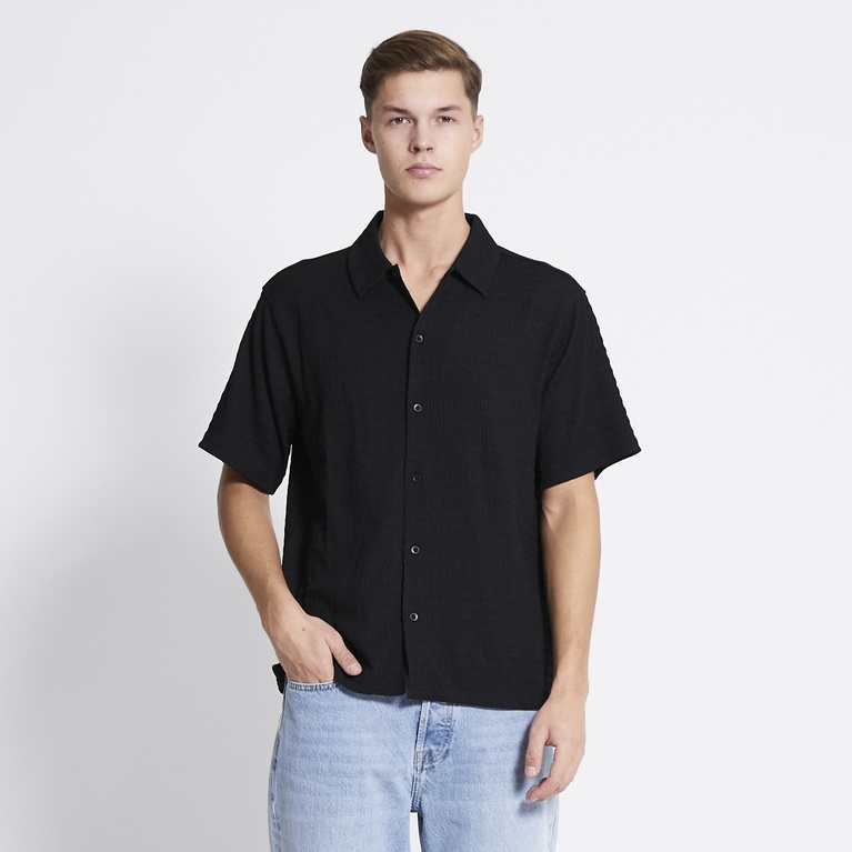 Kortärmad skjorta "Steven Structure"